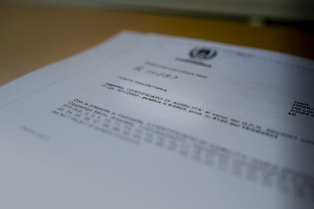 certificato di agibilità